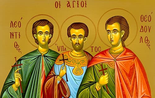Keď fyzický zázrak splodil duchovný – svätí mučeníci Leontius, Hypatius a Theodolus