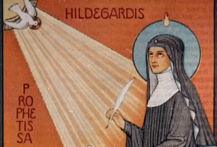 Svätá Hildegarda z Bingenu, zdroj: youtube