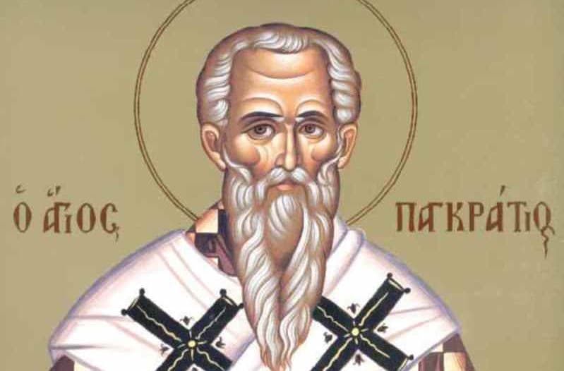 Svätý hieromučeník Pankrác, tauromenský biskup