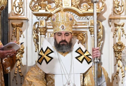 vladyka Jonáš Maxim po biskupskej chirotónii