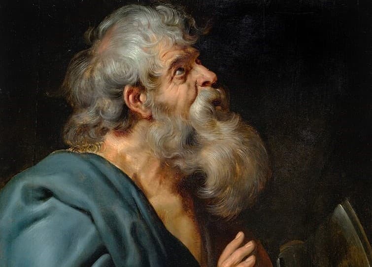 Peter Paul Rubens: Svätý Matej (1611). Zdroj: wikimedia commons