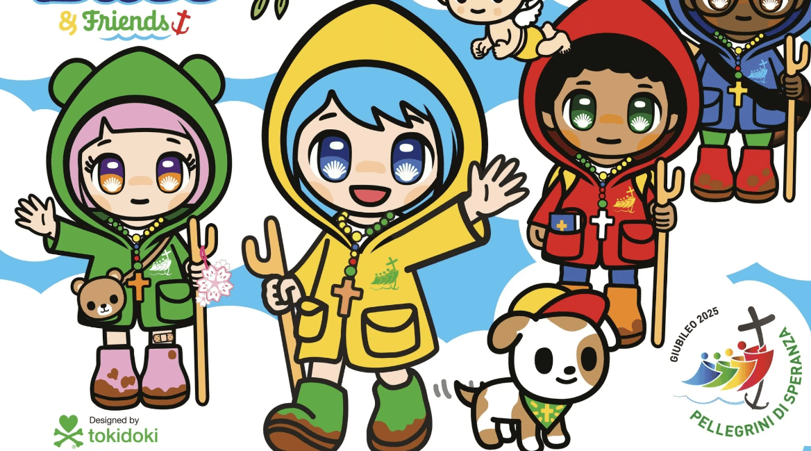 Maskot Jubilejného roka Katolíckej cirkvi 2025. Zdroj: snímka obrazovky kanála youtube