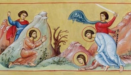 Ikona svätého apoštola Filemona a jeho spoločníkov. Zdroj: wikimedia commons