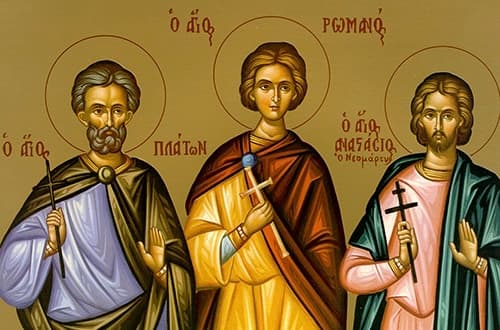 Stačilo vysloviť jedinú vetu: Svätí mučeníci Platón a Roman