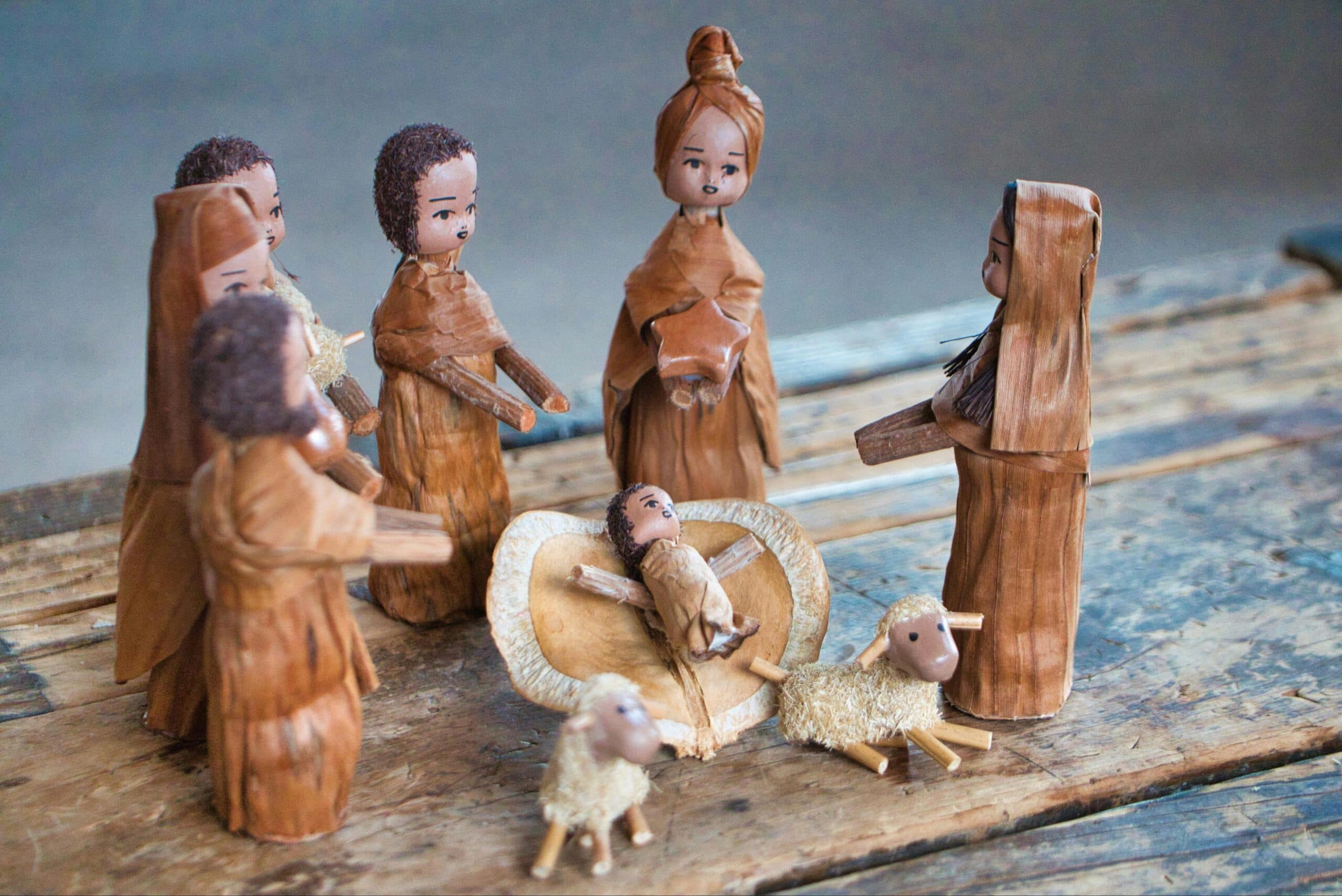 Miniatúrny betlehem, ilustračný obrázok. Zdroj: Pexels
