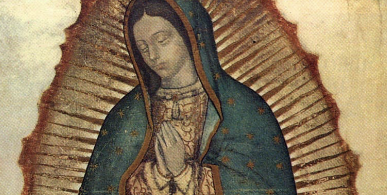 Panna Mária z Guadalupe, obraz. Zdroj: Wikimedia