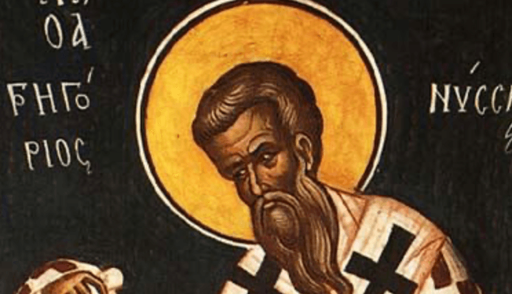 Svätý Gregor Nysský, zobrazenie na ikone. Zdroj: wikipedia commons