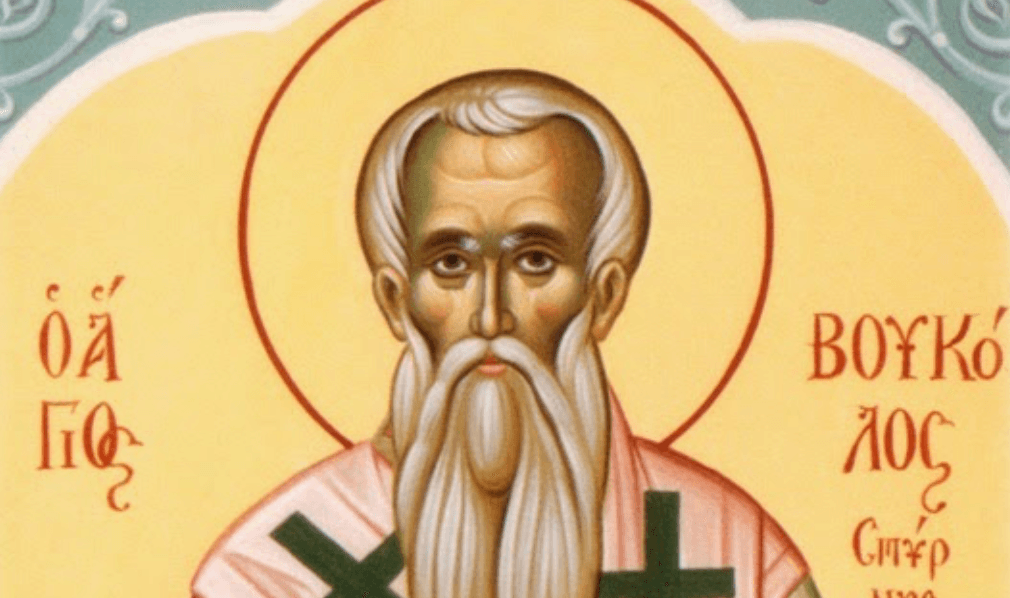 Svätý Bukol, zobrazenie na ikone. Zdroj: wikimedia commons