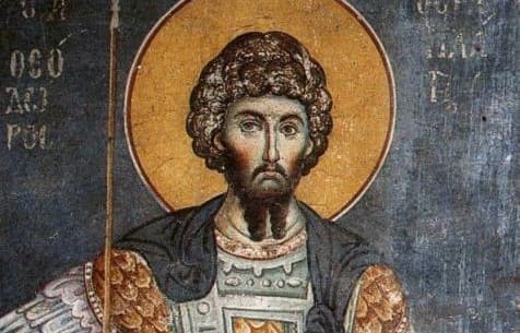Svätý Teodor Stratelat. Zdroj: wikimedia commons