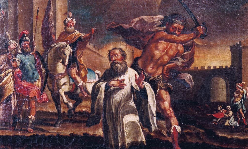 Martýrium svätého Eulóga z Córdoby, katedrála v Córdobe. Zdroj: wikimedia commons