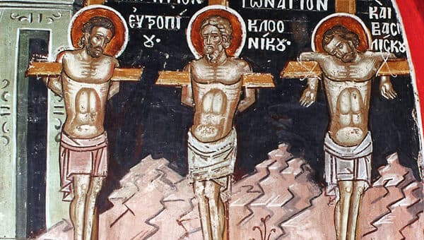 Čo s dnešnými modlami? – svätí mučeníci Eutropios, Kleonik a Bazilisk