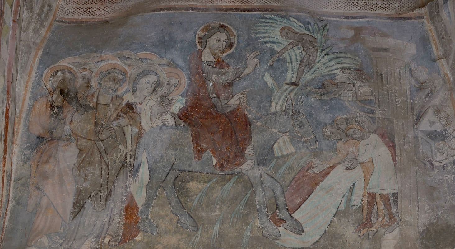 Slávnostný vstup Ježiša do Jeruzalema očami stredovekých majstrov