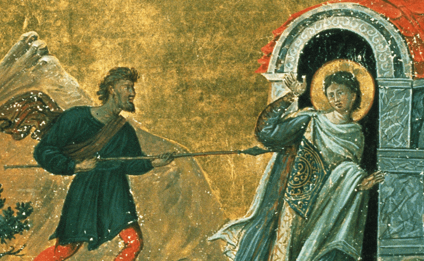 Svätý Demeter Solúnsky, Menológion Bazila II., Vatikánska knižnica. Zdroj: wikimedia commons
