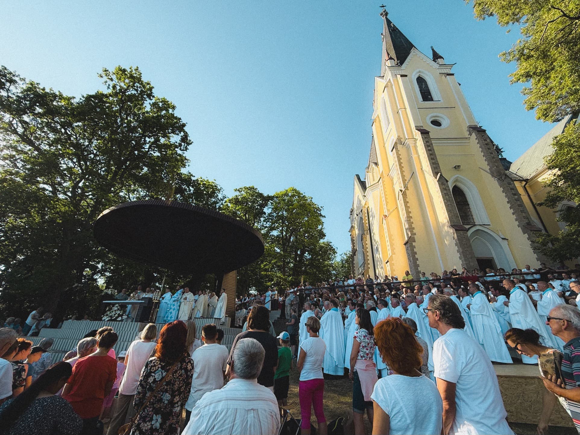 „Panna Mária, tu sme!“ Levoča opäť pritiahla státisíce pútnikov