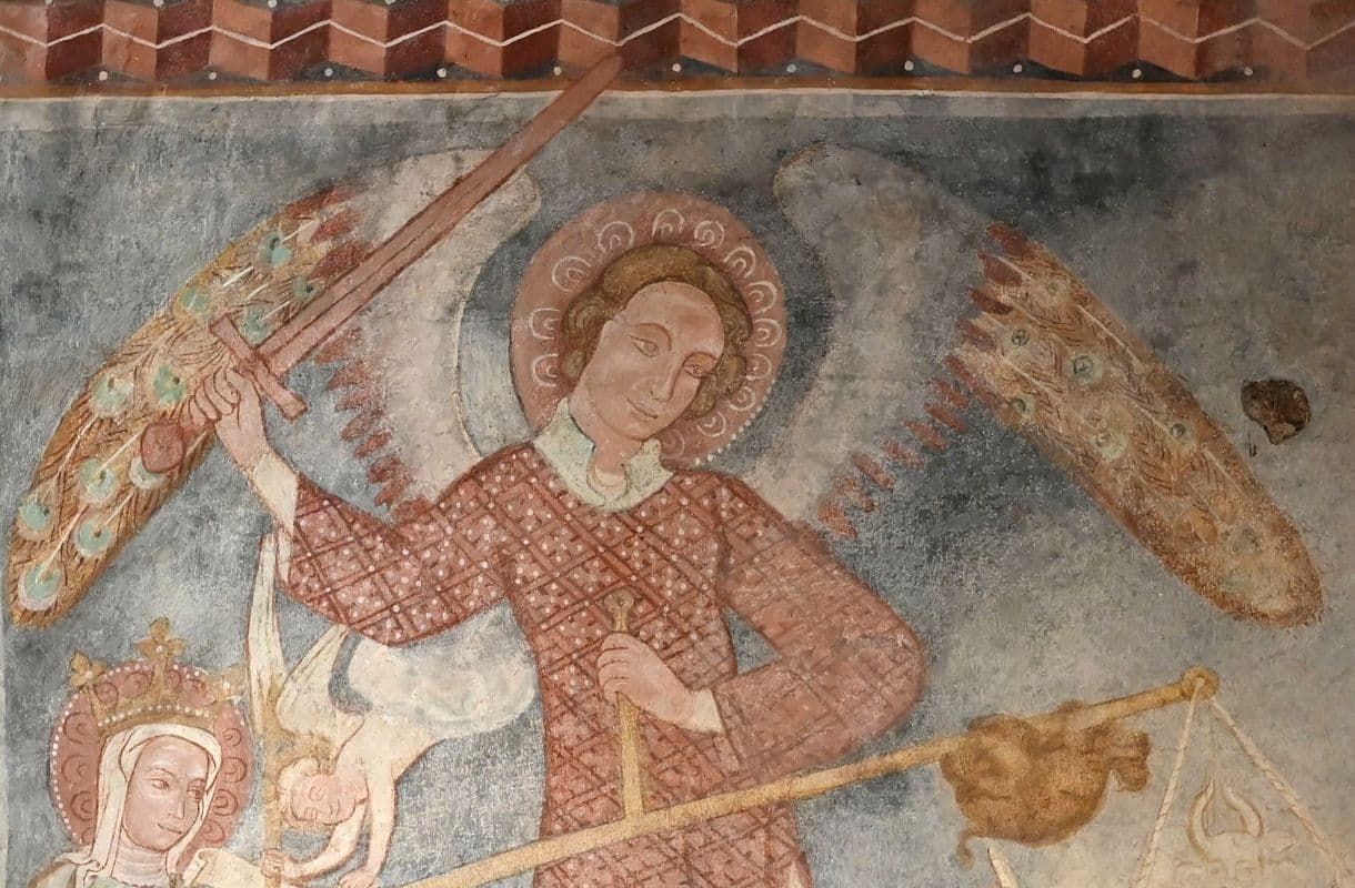 Archanjel Michal očami stredovekých majstrov