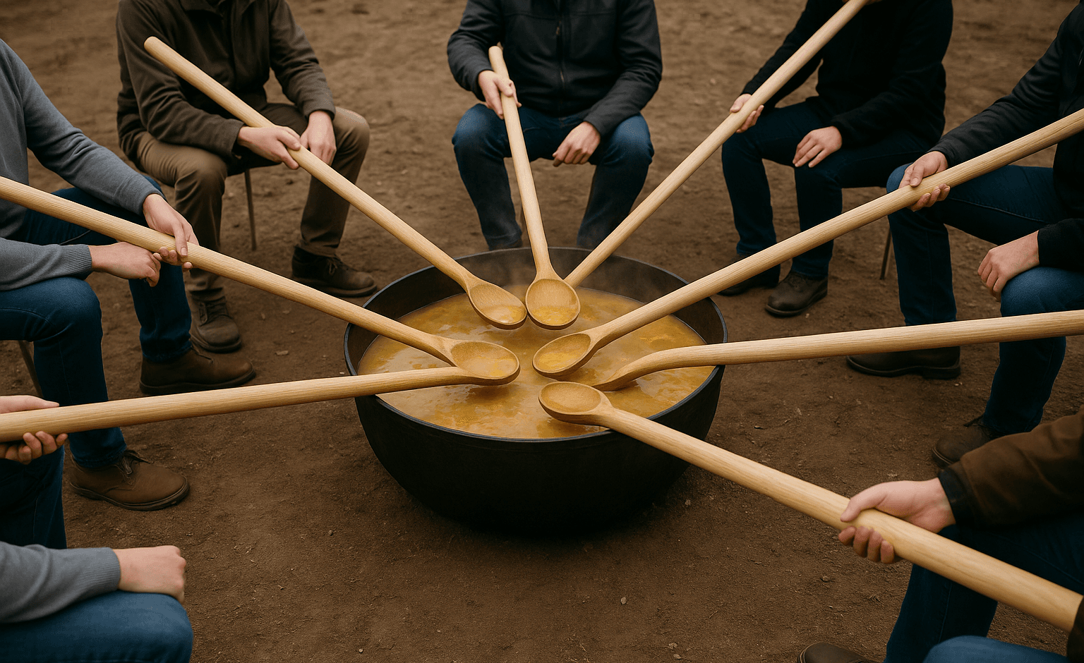 Čo s dlhou lyžicou v našich rukách?