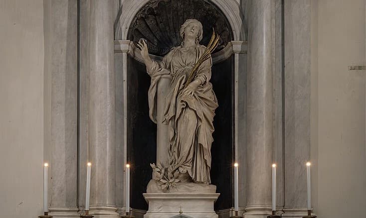 Kráska umučená na smrť – svätá Bibiána