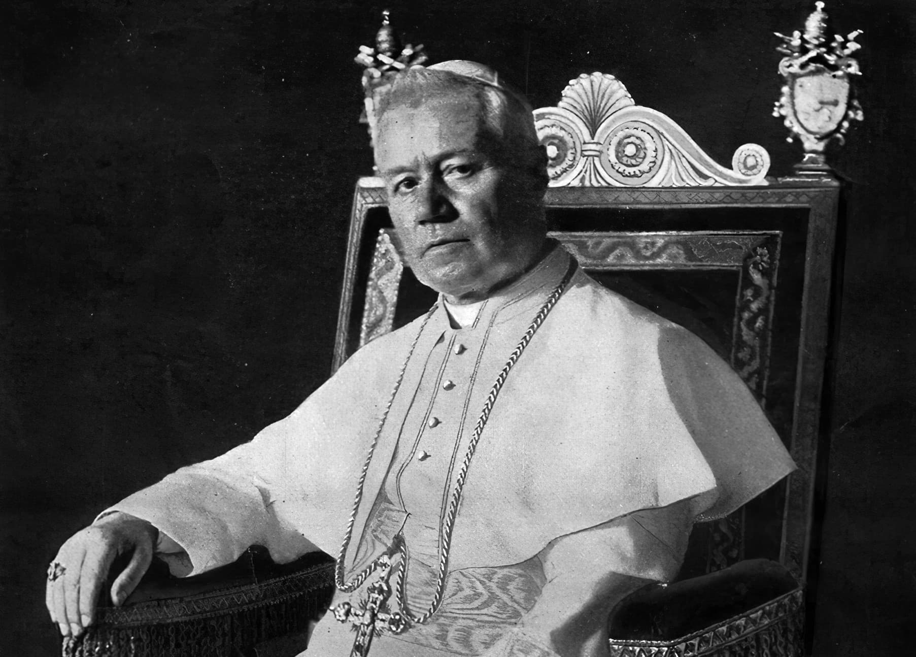 Svätý pápež Pius X. Foto: Francesco De Federicis, 1903. Zdroj: wikimedia commons