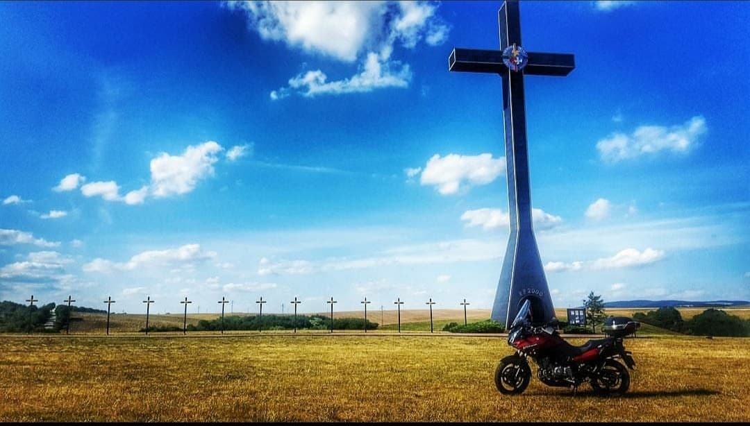 Postreh motorkára, zdroj: Facebook Patrik Komorný