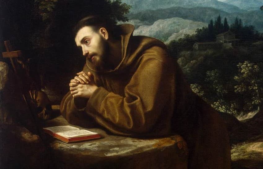 Svätý František z Assisi. Zdroj: wikimedia commons