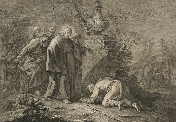 Kajúcnik pred Kristom, autor: J. Ch. Winkler, 18. storočie