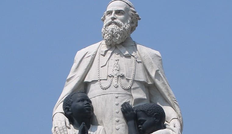 Pamätník svätého Daniela Comboniho vo Verone. Zdroj: wikimedia commons