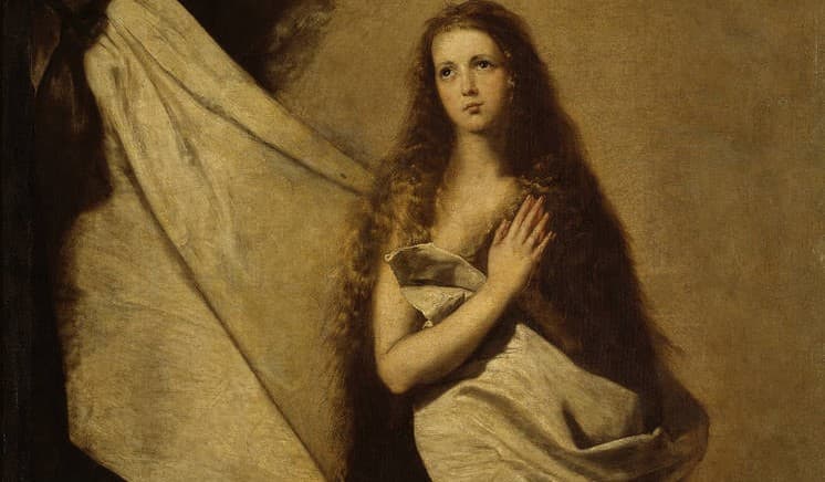 José de Ribera: Svätá Agnesa Rímska, 1641. Zdroj: wikimedia commons