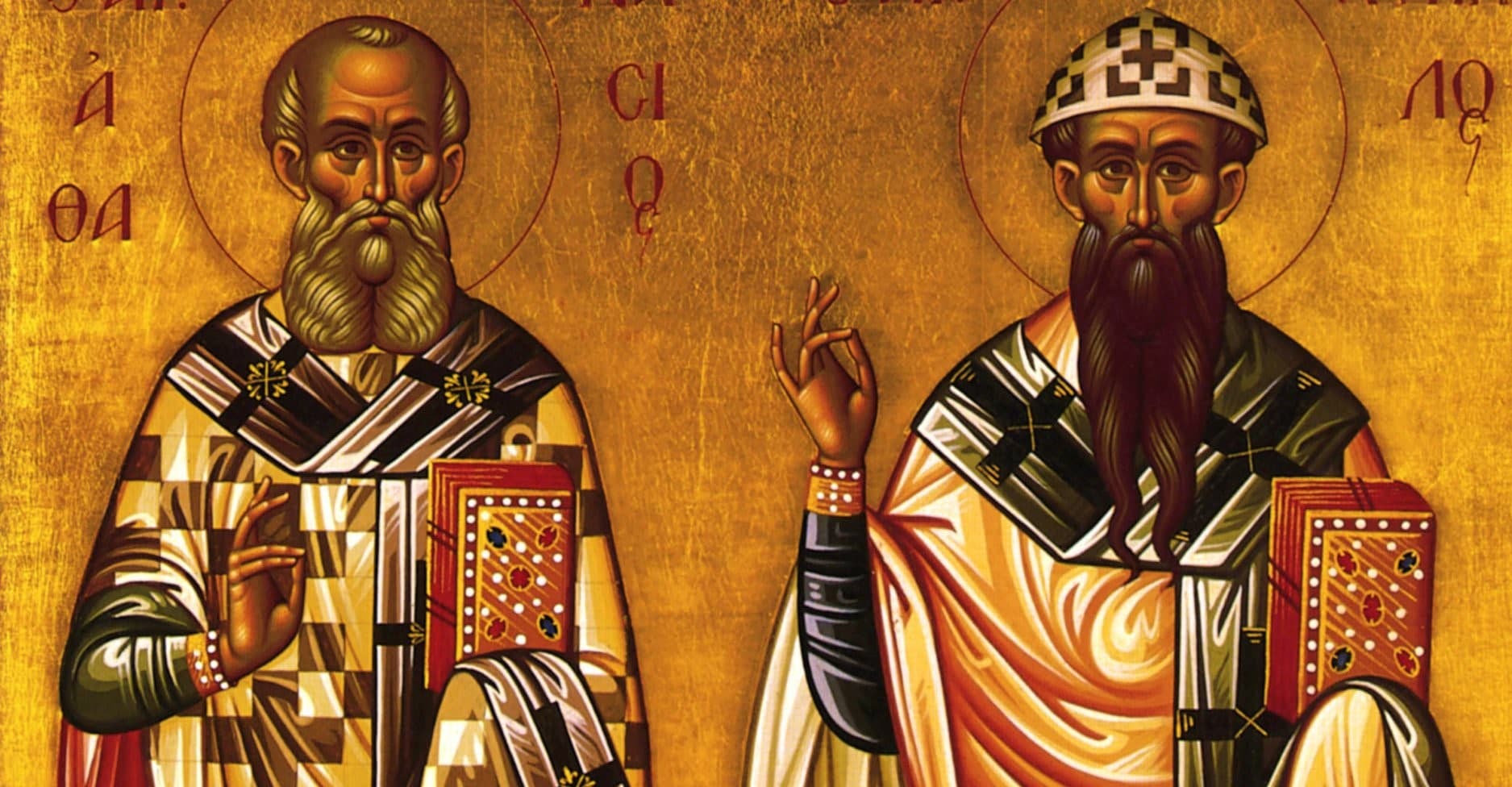 Svätí Atanáz a Cyril. Zdroj: orthodoxtimes.com