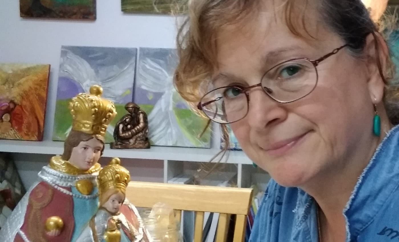 María Jesús Machek-Rivero. Foto: archív maliarky