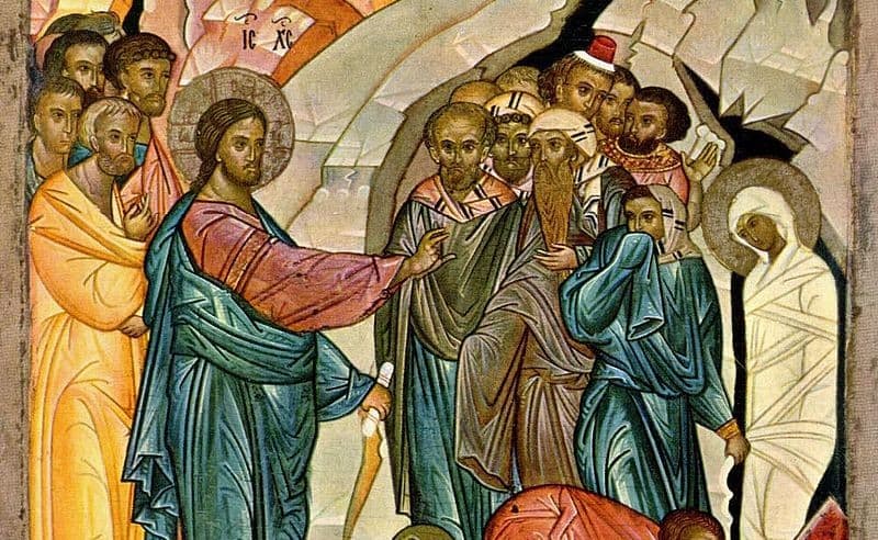 Slzy Božieho Syna pri hrobe priateľa a jedna úloha na záver