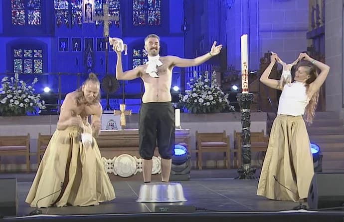 Predstavenie „Westfalen Side Story“ v paderbornskej katedrále. Zdroj: CitizenGo