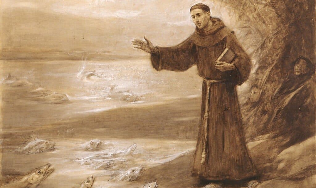 José Benlliure: Svätý Anton Paduánsky. Zdroj: wikimedia commons