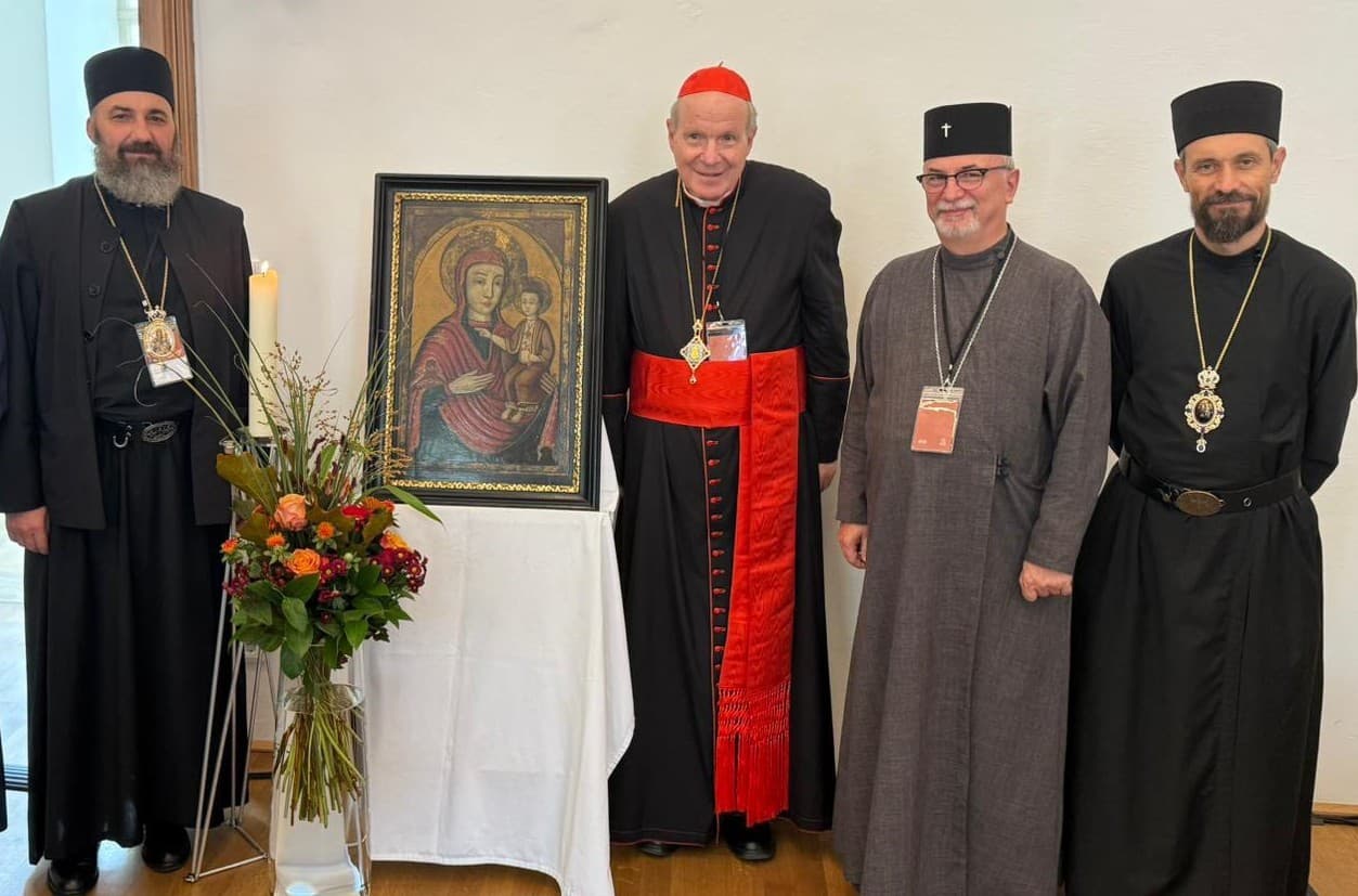 Gréckokatolícki biskupi zo Slovenska na stretnutí východných katolíckych biskupov vo Viedni 8. – 11. septembra 2025. Zdroj: facebook Prešovského arcibiskupstva