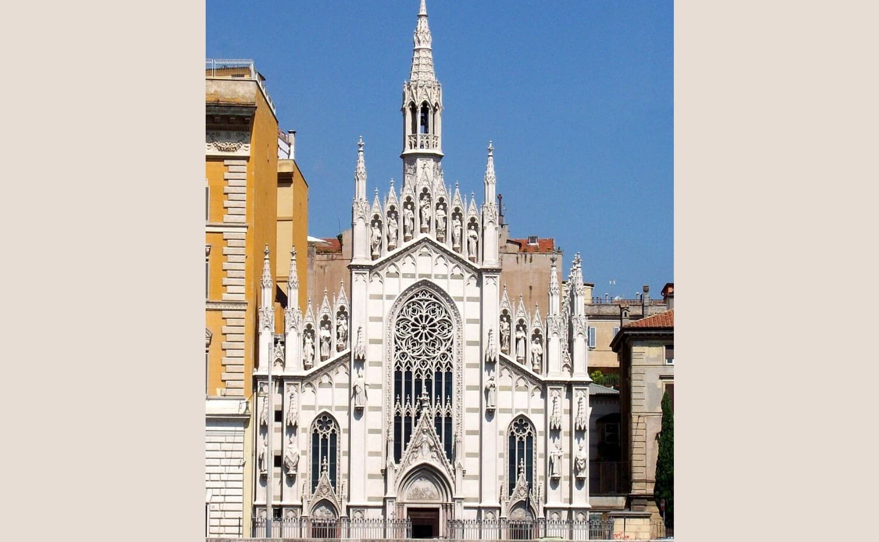 Múzeum duší z očistca sa nachádza v sakristii Kostola Najsvätejšieho Srdca Ježišovho v Ríme. Zdroj: wikimedia commons