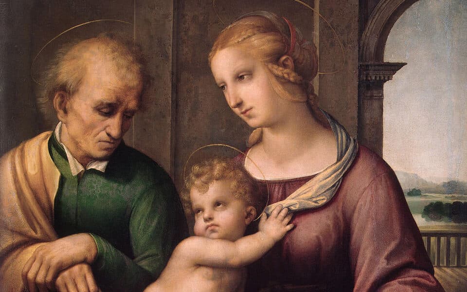 Rafael: Madona so svätým Jozefom. Zdroj: wikimedia